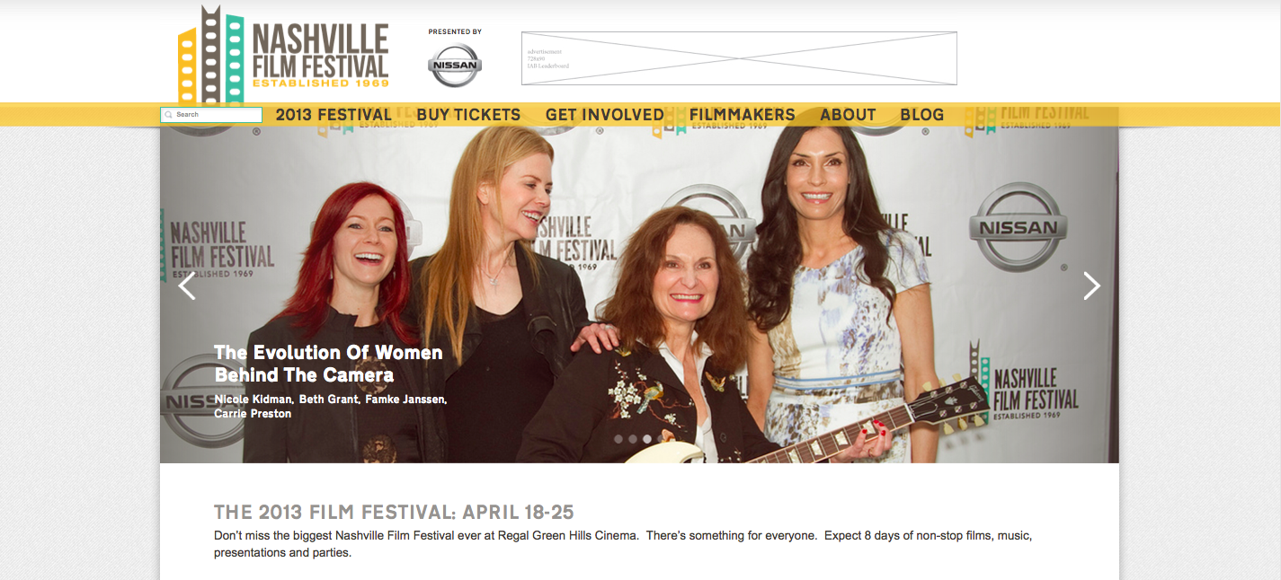 Nashville Film Festival - Nashville Web Design | Nashville SEO | SEM